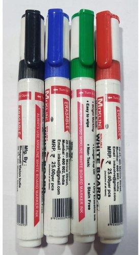 Pvc Temporary White Board Marker, for Institute, Office, School, Feature : Erasable, Leakproof, Light Weight