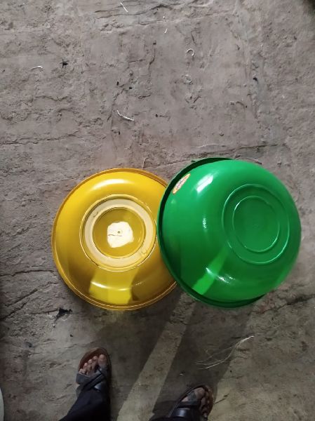 Round Polished Plastic Ghamela, Feature : Attractive Colours, Durable, Fine Finished, Light-weight