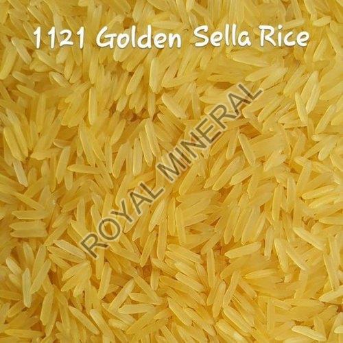 1121 Golden Sella Non Basmati Rice, Variety : Medium Grain