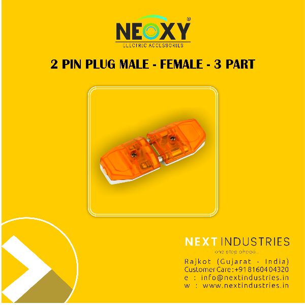 Brass Two Pin Plug male-female, for Electrical Fittings, Feature : Durable, High Strength, Superior Quality