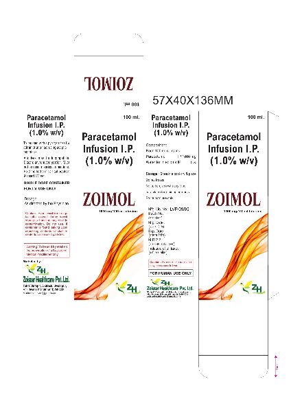 Zoimol Infusion, Packaging Size : 100ml