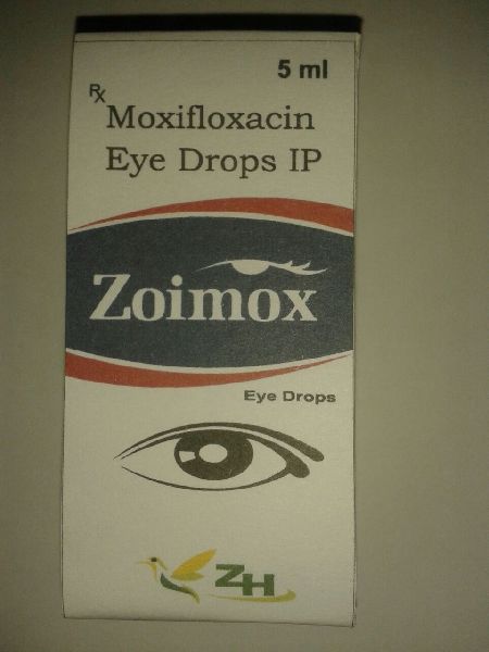 Plastic Zoimox Eye Drops, Form : Liquid