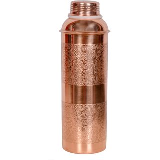 Copper Embossed Bottle, Feature : Light Weight, Strong Durable