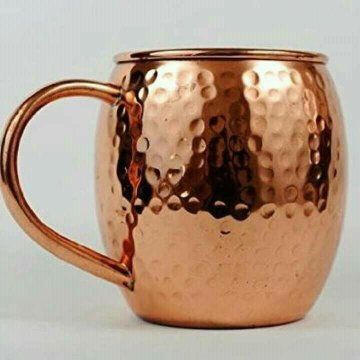 Hammered Copper Mug, Capacity : 16 Oz