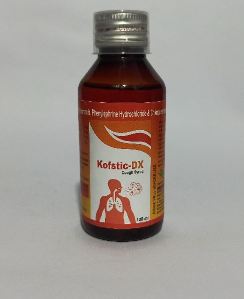 Kofstic-DX Cough Syrup, Plastic Type : Plastic Bottles
