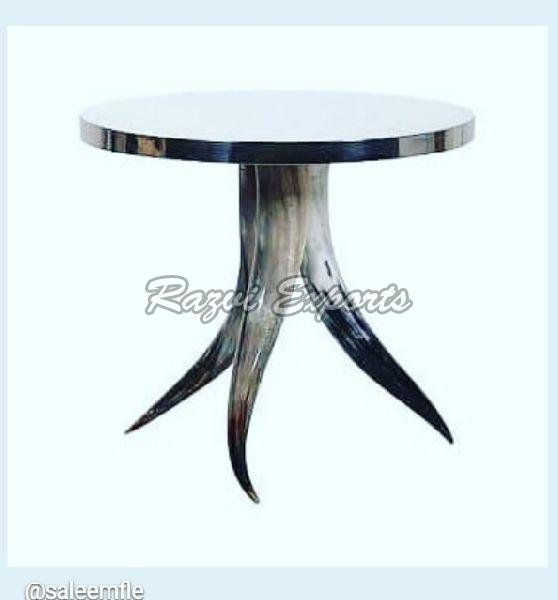 Round Horn Coffee Table, for Home, Style : Modern