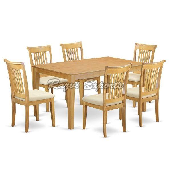 wooden dining table