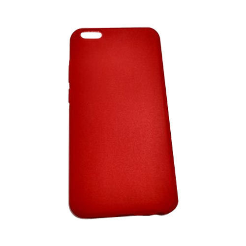 Rectangle Plain Red Mobile Phone Cover, Size : Standard