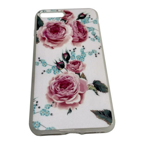 Rose Printed Mobile Phone Cover, Size : Standard