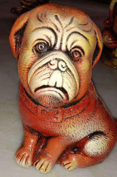 Handmade Dog Statue