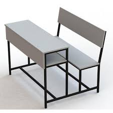 Rectangle Carbon Steel College Desk Bench, for School, Collage, Style : Modern
