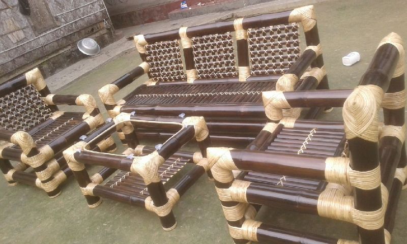 Bamboo sofa set, for Home, Size : Custom