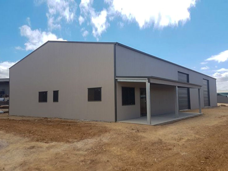 Polished Fibre Industrial Shed, for Weather Protection, Feature : Durable, Fine Finish, Good Quality