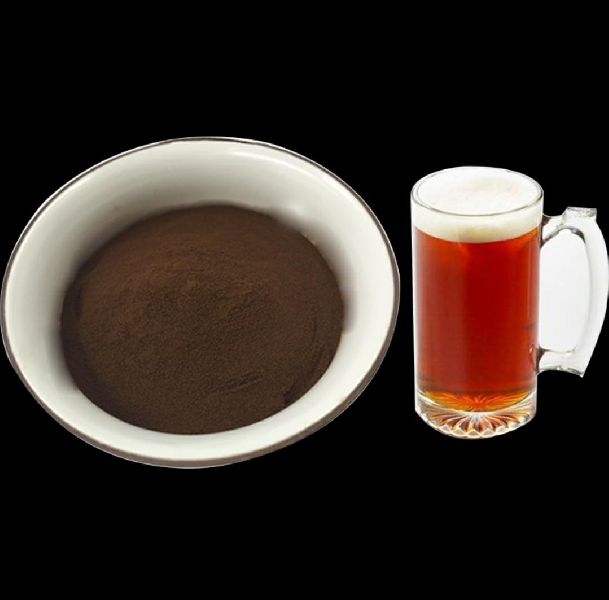 Brown readymade tea powder