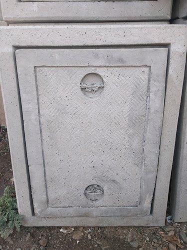 Rectangular Cement Manhole Cover, for Construction, Public Use, Feature : Highly Durable, Perfect Shape