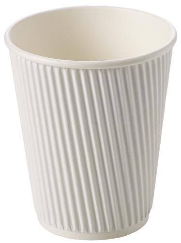 Round Ripple Paper Cups, for Utility Dishes, Style : Double Wall