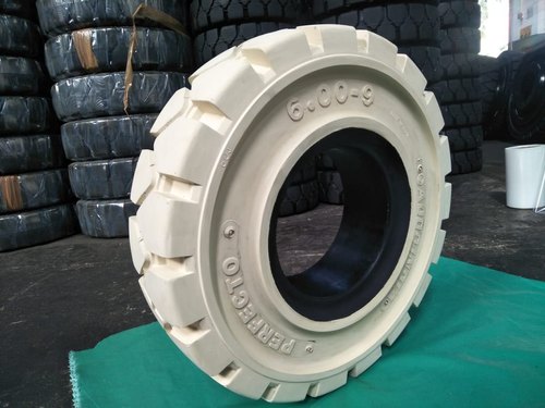 3.50 X 5 Solid Resilient Forklift Tire