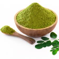 Natural moringa oleifera leaf powder, for Cosmetics, Medicines Products, Style : Dried