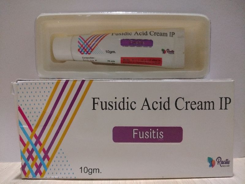 Fusidic Acid Cream, for Hospital, Clinic, Packaging Type : Tube