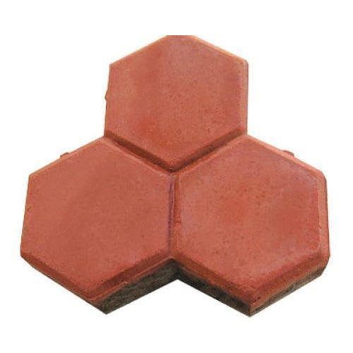 Cement Trihex Paver Block, for Pavement, Size : Standard