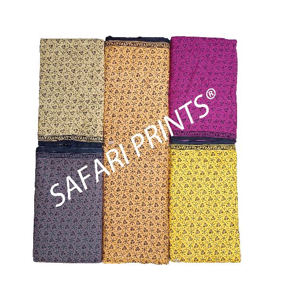 Jaipuri Printed Cotton fabric for women kurti (sanganeri Prints)