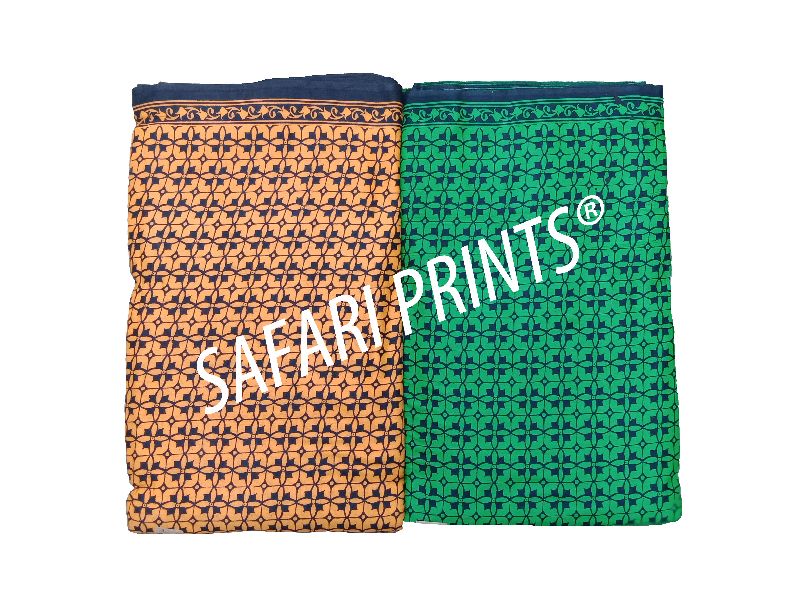 Printed cotton fabric for women kurti, Size : Customized