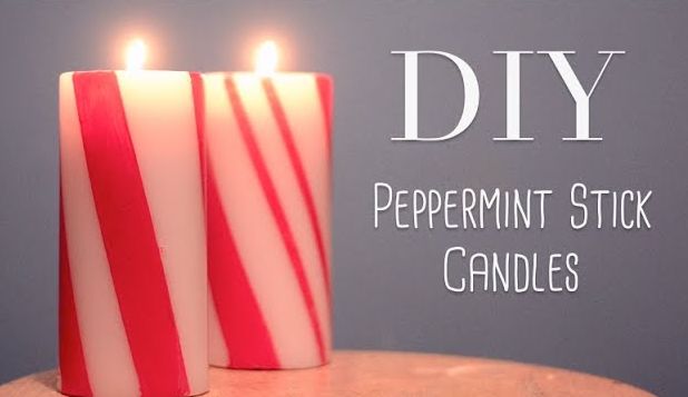 Peppermint Scented Candles