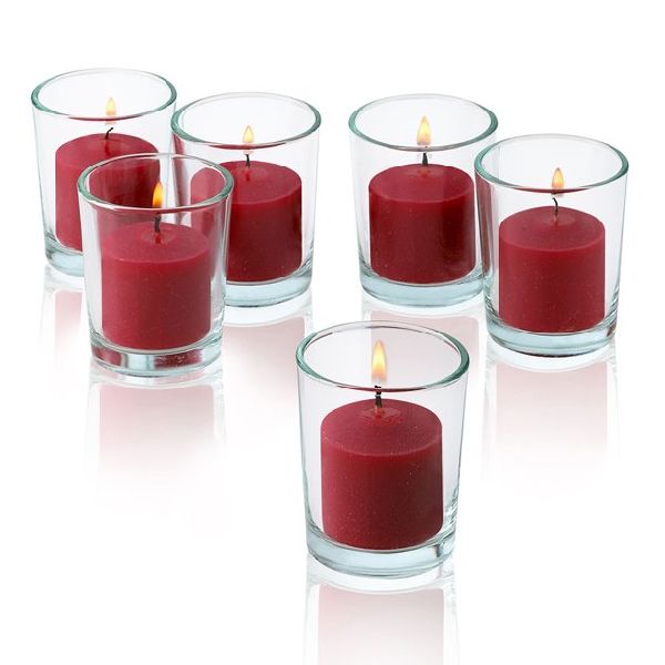 Beeswax Scented Votive Candles, Technics : Handmade