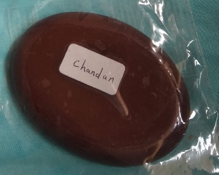 Organic Ingredient. 50gm Chandan Soap, Shelf Life : 6months