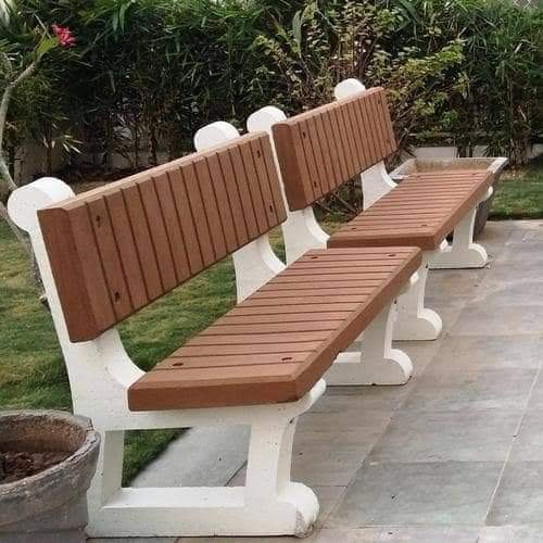 Garden Bench With Back