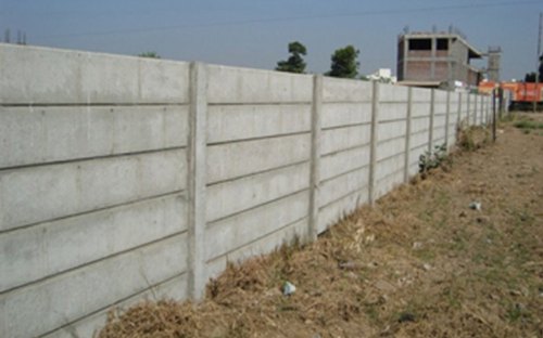 Polished Cement Grey Compound Wall, for Boundaries, Construction, Feature : Accurate Dimension