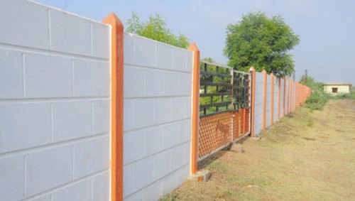Polished Plain rcc boundary wall, Feature : Accurate Dimension