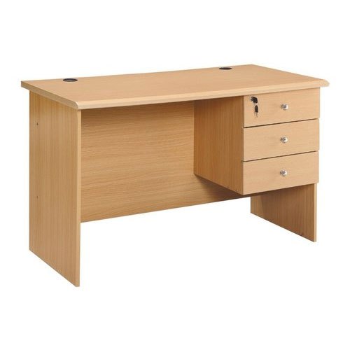 Non Ploished Plain Wooden Office Table, Shape : Rectangular, Round, Square