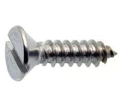 6/19 Inch CSK Slotted Screw, Packaging Type : Box