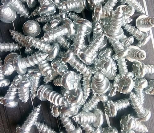 Lasting Grip Metal Pan Head Combination Screw, for Fitting, Size : 8/9.5