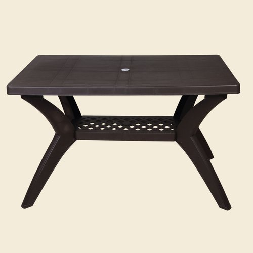 Rectangle Plastic Dining Table, for Home, Restaurant, Office, Size : 730 (H) x 120 (W) x 690 (D) mm