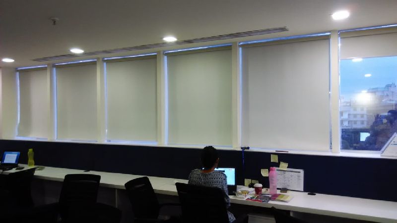 Horizontal Bamboo roller blinds, for Window, Size : Multisize
