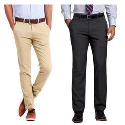 Cotton Mens Formal Trousers