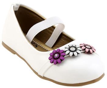 Synthetic Leather Round Toe Bellies Shoe, Size : 22-31