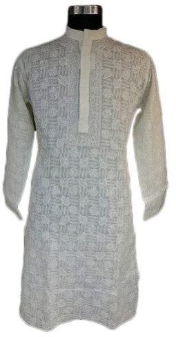 Mens Designer Chikan Kurta