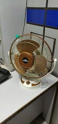 Electric table fans, Color : Golden