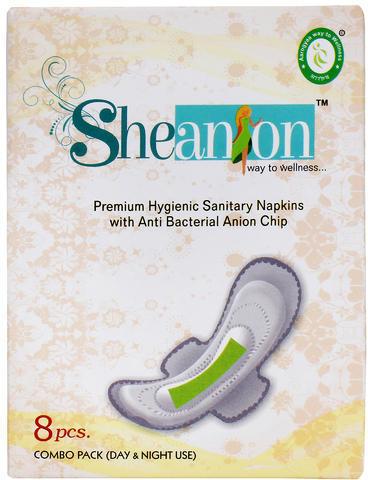 Aarogyaa Sheanion sanitary napkins, Size : L, XL, XXL