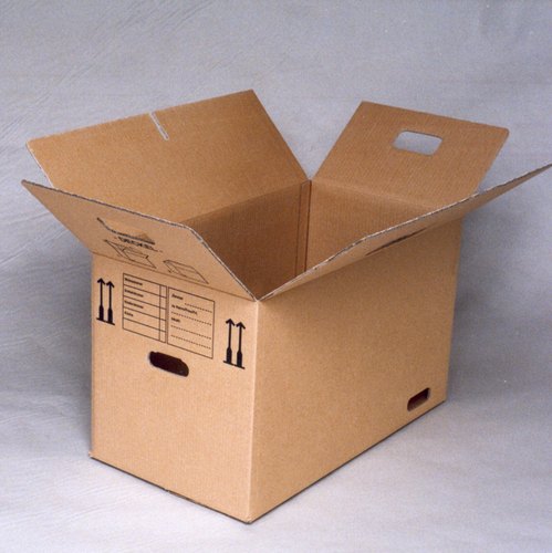 Cardboard storage boxes, Color : Brown