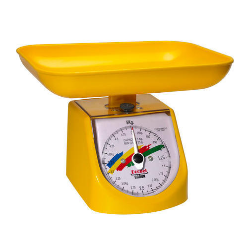 Yellow Kitchen Weighing Scale