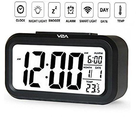 Digital Alarm Clock, Display Type : LCD Display