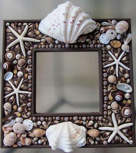 Shell Mirror Frame