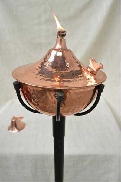 copper garden tikki torch