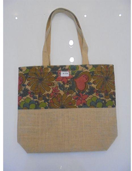 Canvas jute printed bags, for Office, Style : Handled
