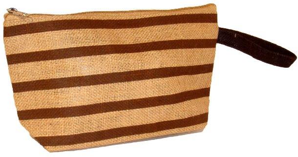 Jute Zipper Bag