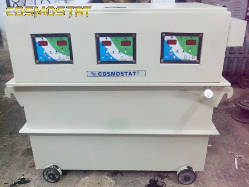 50hz Three Phase Voltage Stabilizer, Feature : Auto Cut, Easy Operate, Shocked Proof, Stable Performance